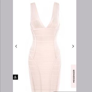 House of CB Jenna dress in nude
